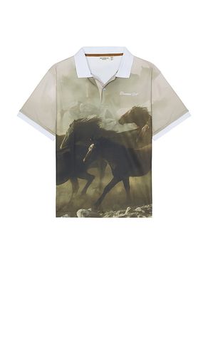 Caught in The Herd Polo in Green. - size L (also in M, S, XL/1X) - Devereux Golf - Modalova
