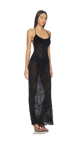 KLEID BURNOUT VELVET MAXI in . Größe M. Also in S - GUIZIO - Modalova