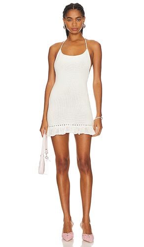 Crochet Halter Mini Dress in . - size S (also in XXS) - GUIZIO - Modalova