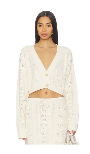 Noah Cable Crop Cardigan in . Size S. Also in M, L - GUIZIO - Modalova
