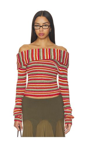 Ysabel Sweater in Olive. - size L (also in M, S, XS) - GUIZIO - Modalova