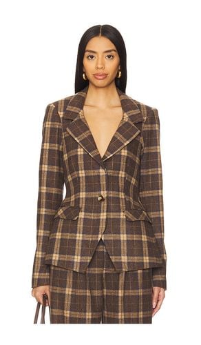 Cooper Tartan Blazer in Brown. - size M (also in S, XL, XS, XXL, XXS) - GUIZIO - Modalova