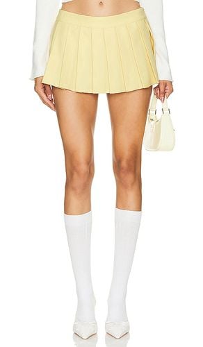 Fairfield Mini Skirt in Yellow. - size M (also in XL) - GUIZIO - Modalova