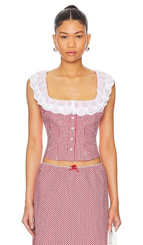 Paloma Top in Red. - size XL (also in XS, XXS) - GUIZIO - Modalova