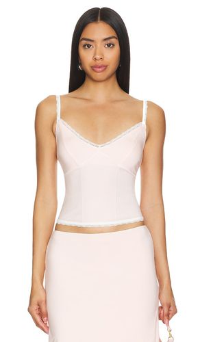 Dainty Camisole in Pink. - size L (also in M, S, XL, XS) - GUIZIO - Modalova