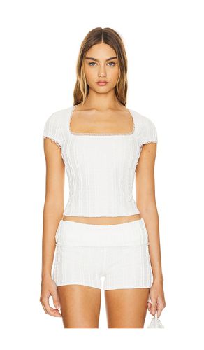 Zera top en color talla L en - White. Talla L (también en M, S, XL, XXS) - GUIZIO - Modalova