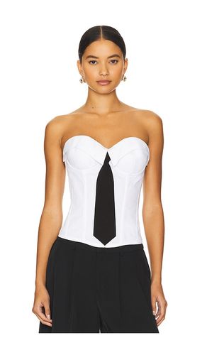 Chrys Pinstripe Corset in . - size M (also in S, XS) - GUIZIO - Modalova