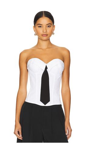 Chrys Pinstripe Corset in . Size M, S, XS - GUIZIO - Modalova