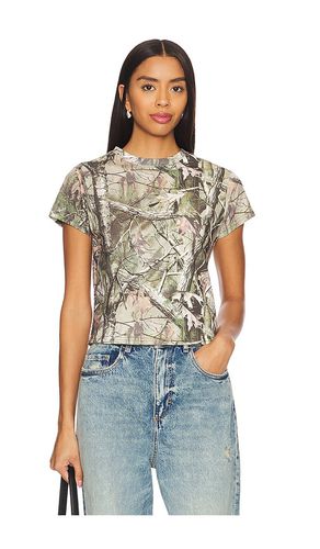 X REVOLVE Baby Tee in Army. - size L (also in M, S, XL, XS, XXS) - GUIZIO - Modalova