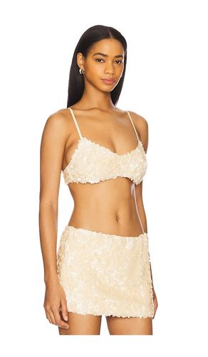 Ari Gathered Sequin Top in . Size S. Also in M - GUIZIO - Modalova