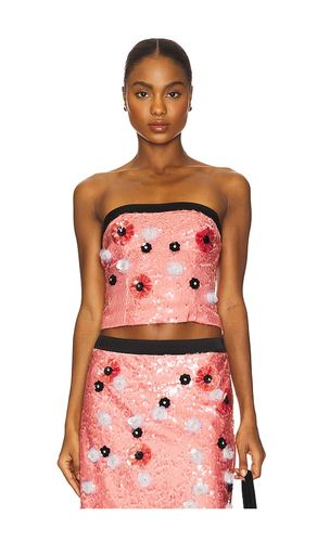 Chantal Sequin Tube Top in Pink. - size L (also in M, S, XL, XS) - GUIZIO - Modalova