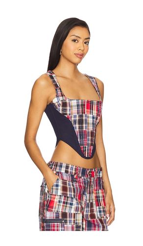 Mina Patchwork Corset in . Size L. Also in M - GUIZIO - Modalova