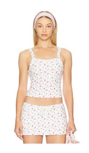 Dani Terry Tank in White. - size L (also in M, S, XL, XS) - GUIZIO - Modalova