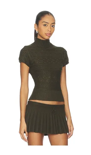 Cable Knit Turtleneck Top in . Size XXS. Also in XS, S - GUIZIO - Modalova