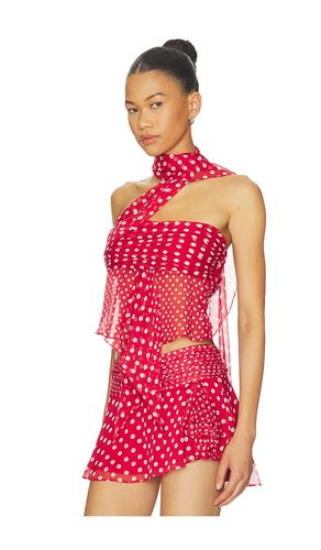 Chiffon Wrap Top in in . Size L. Also in M, S, XXS - GUIZIO - Modalova