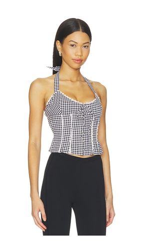 OBERTEIL MARINI GINGHAM CORSET in & . Größe L. Also in M, S, XS, XXS - GUIZIO - Modalova