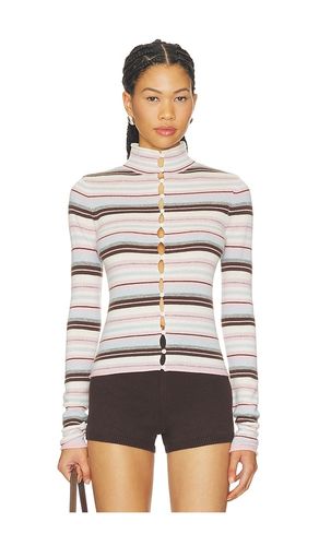 Chloe Sweater in Pink Stripe in . Taglia M. Also in S, XL, XS, XXS - GUIZIO - Modalova