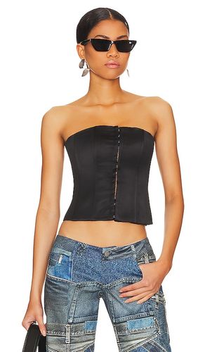 Satin Corset Top in . - size L (also in M, XL) - GUIZIO - Modalova
