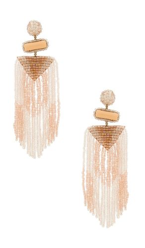 Pendientes jody en color rosado talla all - Deepa Gurnani - Modalova