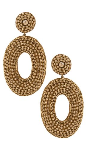 Odeya Earrings in - Deepa Gurnani - Modalova