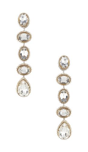 Tyra Earrings in - Deepa Gurnani - Modalova