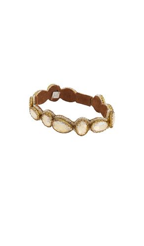 Brazalete jordyn en color oro metálico talla all - Deepa Gurnani - Modalova
