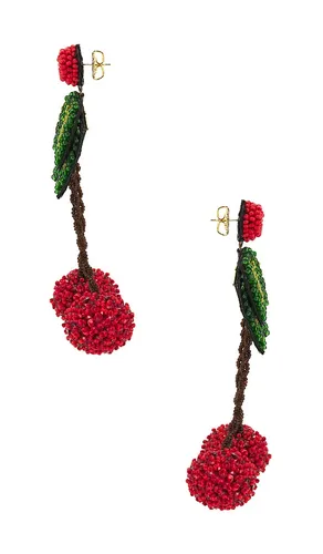 Cherry Earrings in - Deepa Gurnani - Modalova