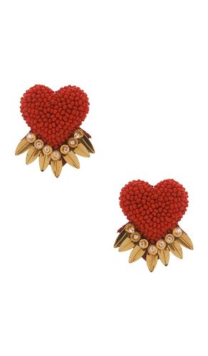 Danika Earrings in - Deepa Gurnani - Modalova
