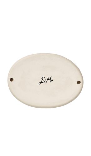 Plato de servir chubby serving platter en color crema talla all - Damson Madder - Modalova
