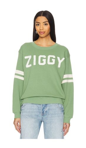 Ziggy Stardust Varsity Sweatshirt in Green. - size L (also in M, S, XL, XS) - DAYDREAMER - Modalova