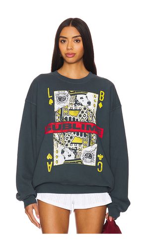 Sublime Playing Card Bf Crew Sweatshirt in Black. - size L (also in M, S, XL, XS) - DAYDREAMER - Modalova