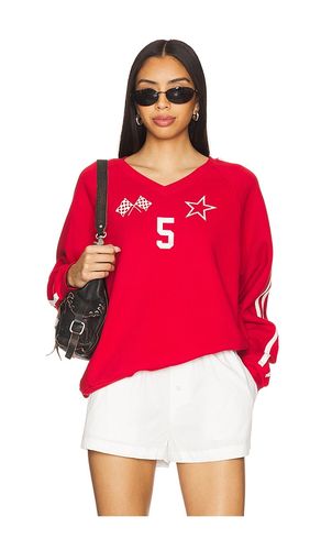 Star Racing V-Neck Sweatshirt in . - size L (also in M, S, XL, XS) - DAYDREAMER - Modalova