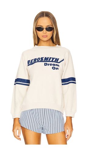 Aerosmith Dream On Reverse Raglan Crew in Ivory. - size M (also in S, XS) - DAYDREAMER - Modalova
