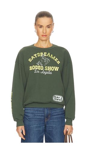 Rodeo Show Oversized Crew Sweatshirt in Dark Green. - size L/XL (also in S/M) - DAYDREAMER - Modalova