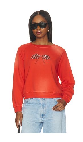 Ready Set Go Shrunken Raglan Sweatshirt in Red. - size L (also in M, S, XL, XS) - DAYDREAMER - Modalova