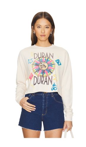 Duran Duran USA Tour 1984 Cropped Sweatshirt in Tan. - size M (also in S, XS) - DAYDREAMER - Modalova
