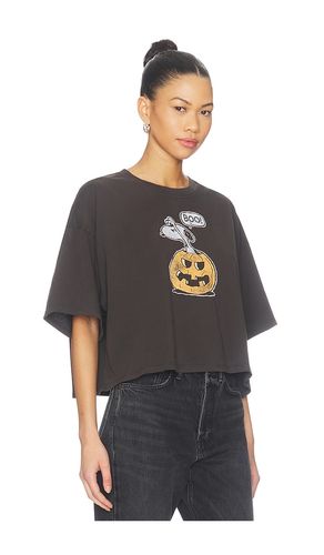 Peanuts Spooky Pumpkin Cropped Oversized Tee in - DAYDREAMER - Modalova