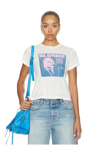 Blondie Magazine Burnout Vintage Tee in White. - size M (also in XL) - DAYDREAMER - Modalova