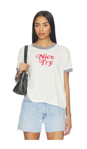 RUNDHALSSHIRT NICE TRY BURNOUT in . Größe L. Also in M, S, XL, XS - DAYDREAMER - Modalova