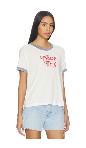 RUNDHALSSHIRT NICE TRY BURNOUT in . Größe L. Also in M, S, XL, XS - DAYDREAMER - Modalova