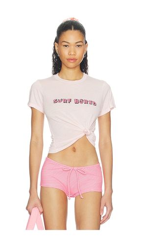 Surf Bored Burnout Vintage Tee in Pink. - size M (also in L, XL) - DAYDREAMER - Modalova