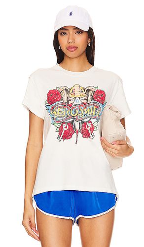 Aerosmith Permanent Vacation Reverse Tee in White. - size L (also in S, XL) - DAYDREAMER - Modalova