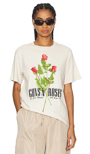Camiseta guns n roses use your illusion roses en color blanco talla M en - White. Talla M (también en L, S, XL) - DAYDREAMER - Modalova