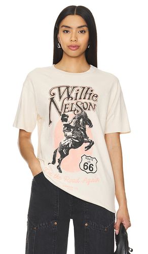 Camiseta willie nelson route 66 weekend en color bronce talla M en - Tan. Talla M (también en L, S, XL, XS) - DAYDREAMER - Modalova