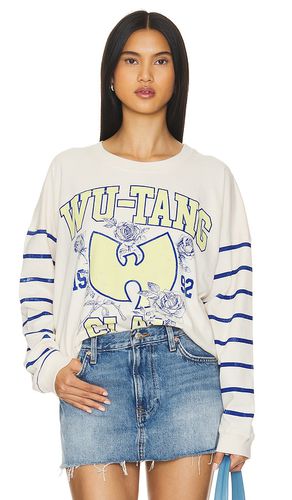 Wu-tang clan shaolin varsity long sleeve in color white size M in - White. Size M (also in S, XL) - DAYDREAMER - Modalova