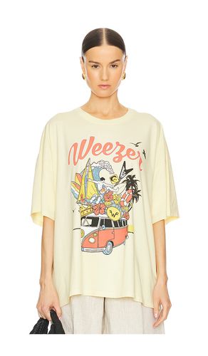 Weezer collage tee in color yellow size all in - Yellow. Size all - DAYDREAMER - Modalova