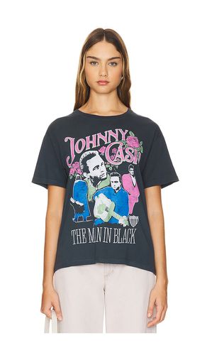 Johnny Cash A Man Comes Around Boyfriend Tee in Black. - size M (also in L, S, XL, XS) - DAYDREAMER - Modalova