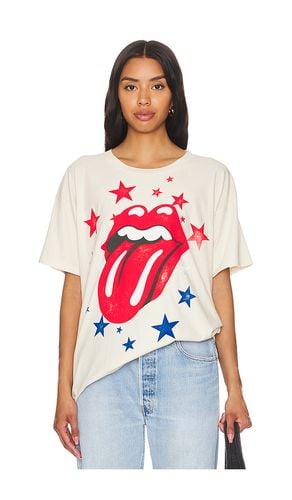 Rolling Stones Stars Merch Tee in White. - size L (also in M, S, XL, XS) - DAYDREAMER - Modalova