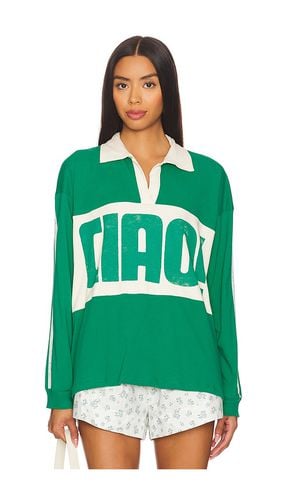 Top manga larga ciao rugby en color verde talla L en & - Green. Talla L (también en M, S, XL, XS) - DAYDREAMER - Modalova