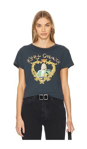 Kurt Cobain Heart Frame Reverse Gf Tee Shirt in Black. - size L (also in M, S, XL, XS) - DAYDREAMER - Modalova